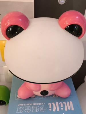 Επιτραπέζιο παιδικό φωτιστικό ροζ βατραχάκι καινούργιο 25εκ