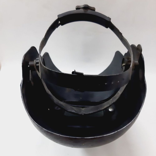 Vintage welding mask from the 70s, like new, fireproof plastic