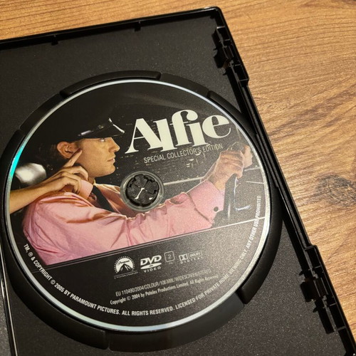Alfie DVD used with subtitles