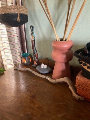 Χειροποίητο ξύλινο φίδι boho καινούργιο