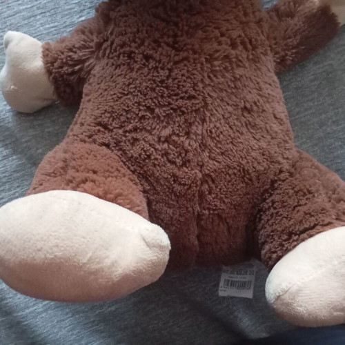 Jumbo plush monkey soft toy
