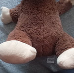 Jumbo plush monkey soft toy