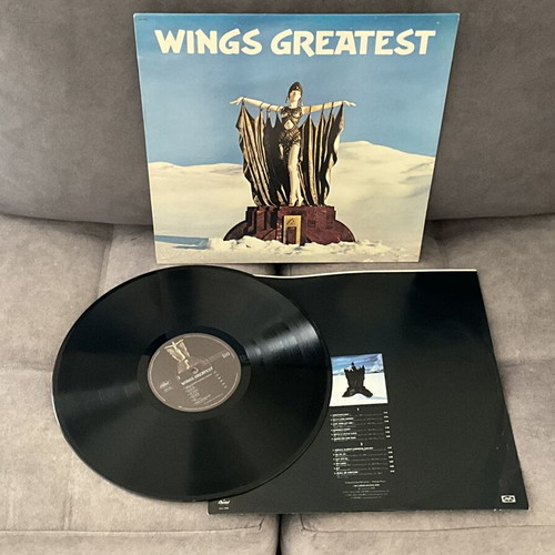 Wings Greatest LP vinyl used, rock genre