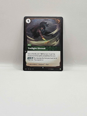 League of Legends Riftbound Vendetta Twilight Shroud card like new