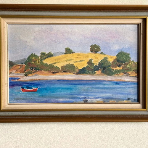 Painting by L. Mouger like new