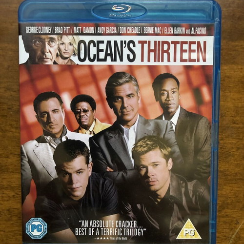 Ocean's Thirteen Blu-Ray like new without Greek subtitles