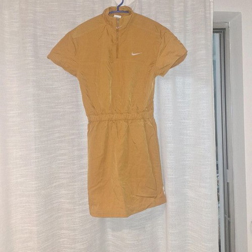 Nike jumpsuit like new, yellow, size XS