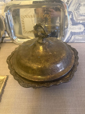 Antique brass and metal items used