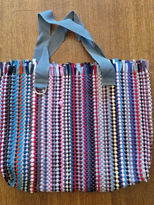 Handmade shoulder bag colorful, new