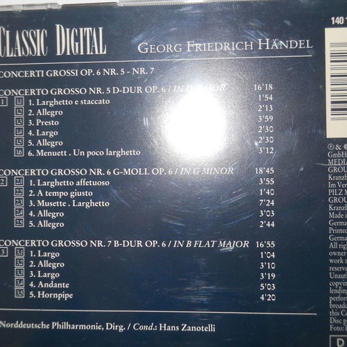 Classical music CDs used, pack of 7