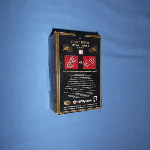 Cast Devil puzzle difficulty level 4 new, sealed packaging