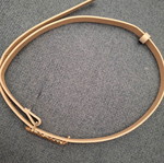 Women's belt, beige, adjustable