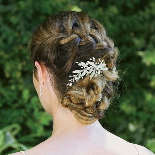 Ivory & Co bridal hairpiece new with freshwater pearls