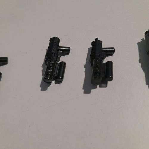 LEGO Star Wars Marvel Ninjago City Agent weapons new, set of 4