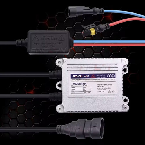 Xenon Kit H1 6000K AC 35W like new with ballast and lamps