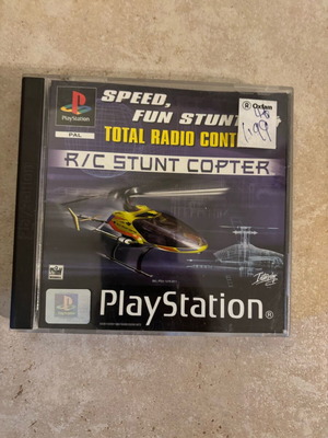 R/C Stunt Copter PlayStation 1 used English complete