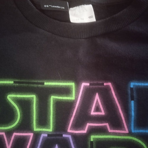 Zara Star Wars sweatshirt like new, size 11-12y, black