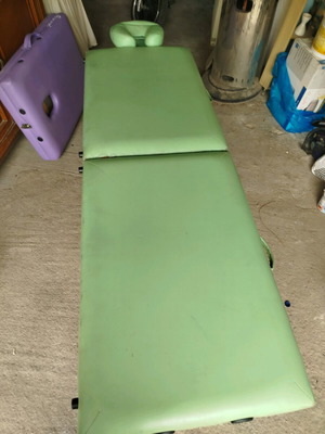 Κρεβάτι μασάζ φορητό μεταχειρισμένο με θήκη Hanys