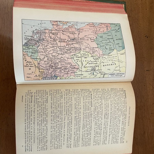 Memento Larousse γαλλική εγκυκλοπαίδεια 1918 μεταχειρισμένη, δερματόδετη