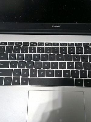 Huawei laptop used for parts without motherboard and hard drive