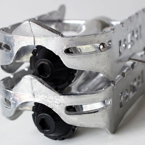 Vintage pedals for old retro road bicycle 22cm/40cm new
