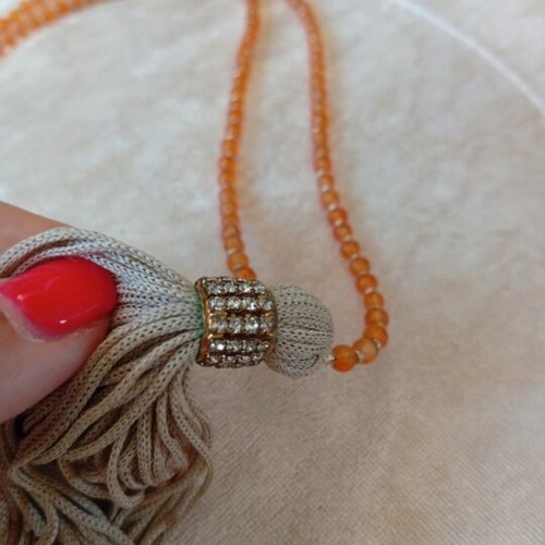 Necklace with semiprecious stones new