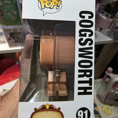 Funko Pop! Cogsworth like new