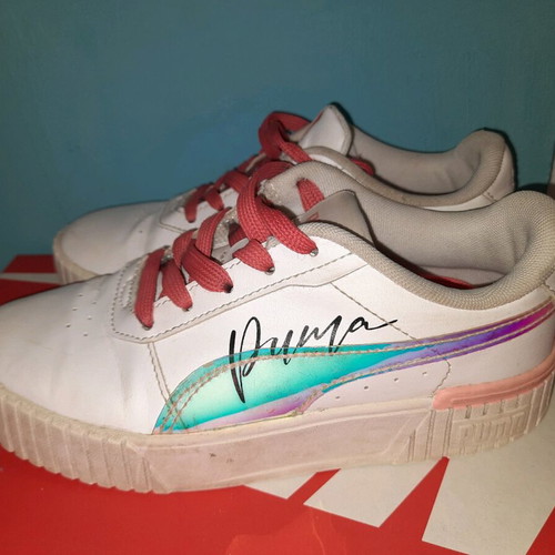 Puma sneakers size 34 used with slight front mark