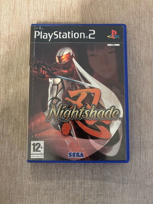 Nightshade PlayStation 2 (PS2) употребявана английска версия