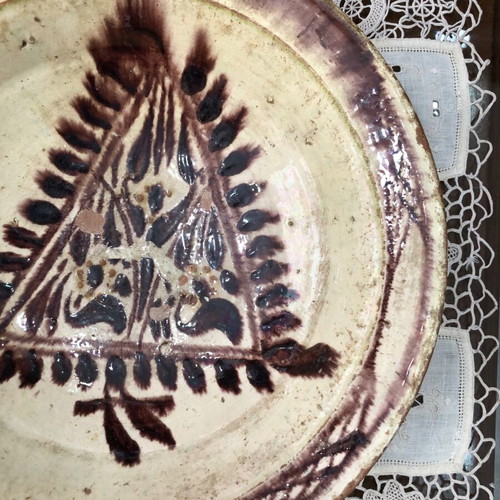 Tsanakkale bowl old used 19th century