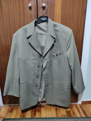 Women's beige jacket used size large