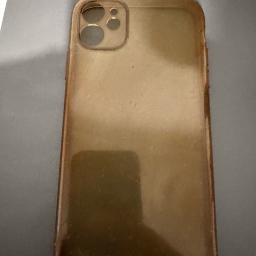 iPhone 11 silicone case used