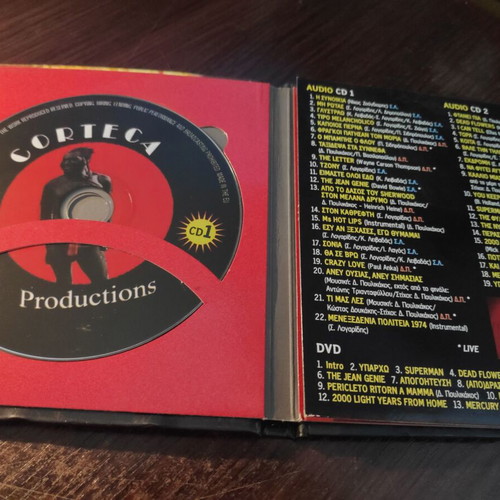 CD/DVD Dimitris Poulikakos Stavros Logaridis Ta Paidia Paizei used, rock