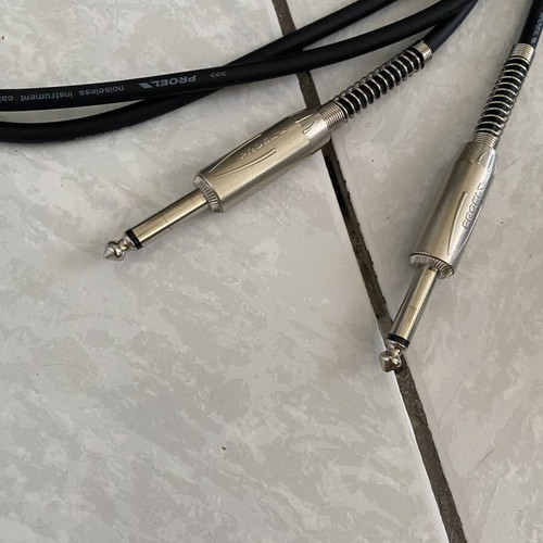 Proel BULK 100 LU2 Electric Guitar Cable 2m like new