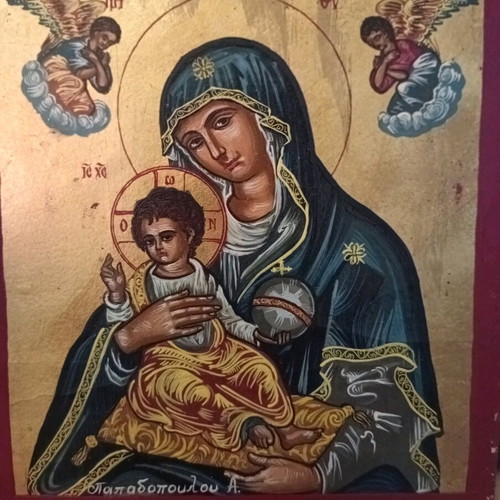 Hand-painted icons like new