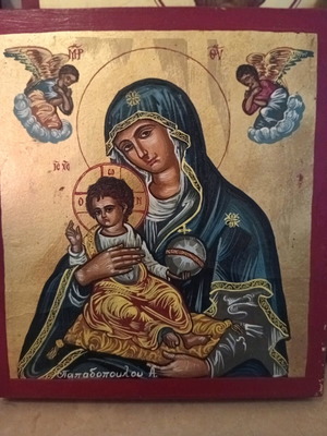 Hand-painted icons like new