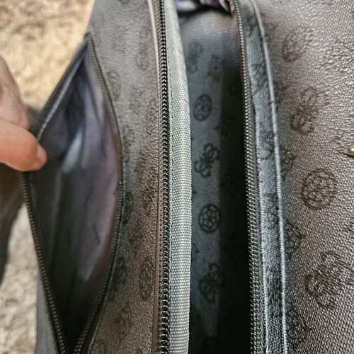 Guess backpack new, black and gray