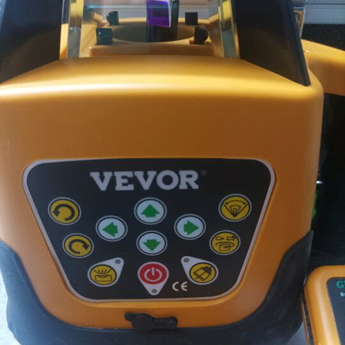 Vevor Rotary Laser Level Kit digital self-leveling rotary laser 500M range new