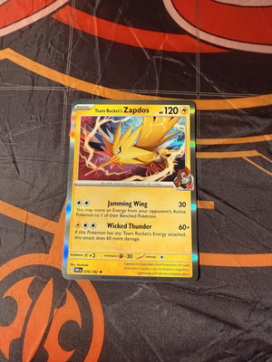 Team Rocket's Zapdos Holo Pokemon Card Destined Rivals new