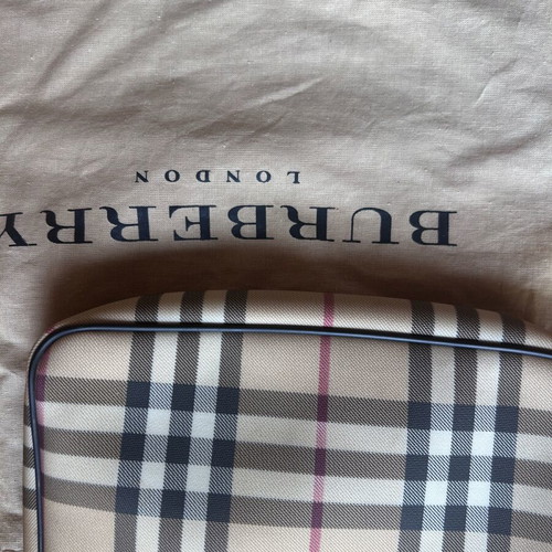 Burberry Nova Check Mini Shoulder Bag beige like new