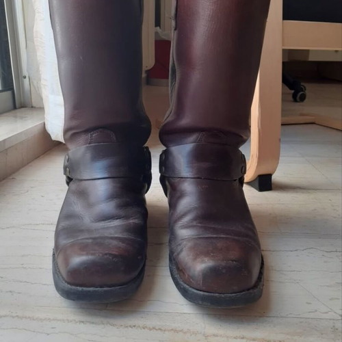 Commanchero Original leather men's boots size 43 used, brown