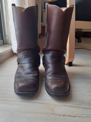 Commanchero Original leather men's boots size 43 used, brown