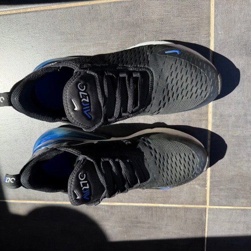 Nike Air Max 270 sports shoes used, size 40, black
