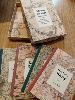 4 Danish short stories like new in English in box