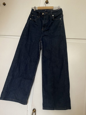 Zara summer denim pants like new, size L 40 12, blue