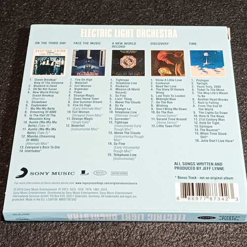 Electric Light Orchestra Original Album Classics 5xCD used, rock