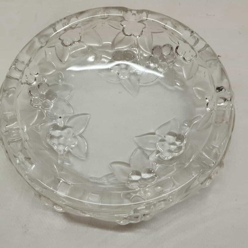 Walther Carmen crystal ashtray used 16cm