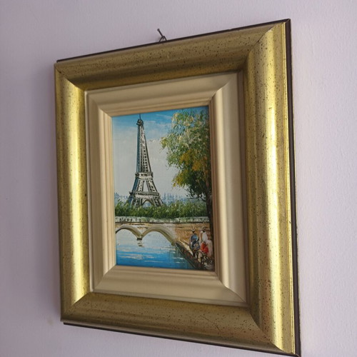 Caroline C.Burnett oil painting on canvas used 33x30 cm