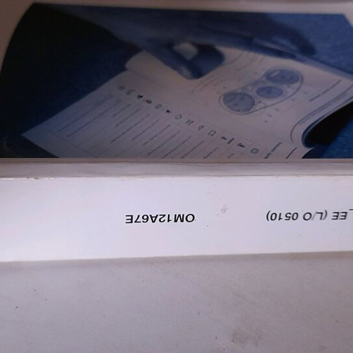 Corolla 2006 instruction manual like new