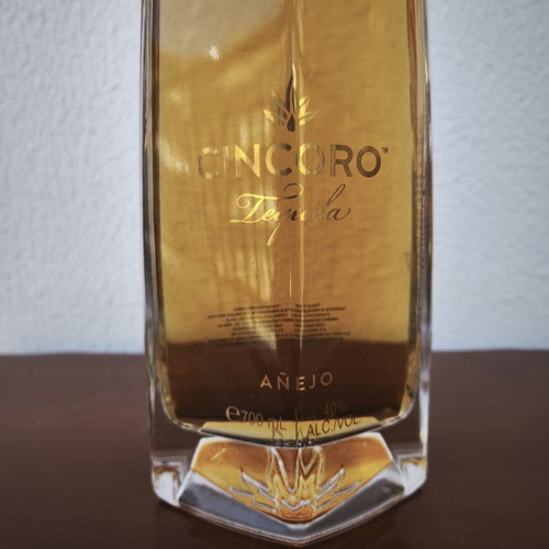 Cincoro Añejo Tequila 750ml premium, sealed, new